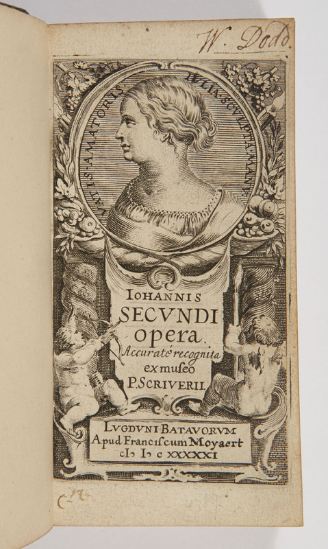 Illustrated title page, including a portrait