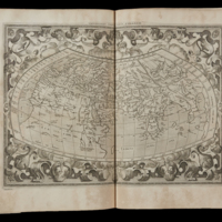 World Map according to Ptolemy